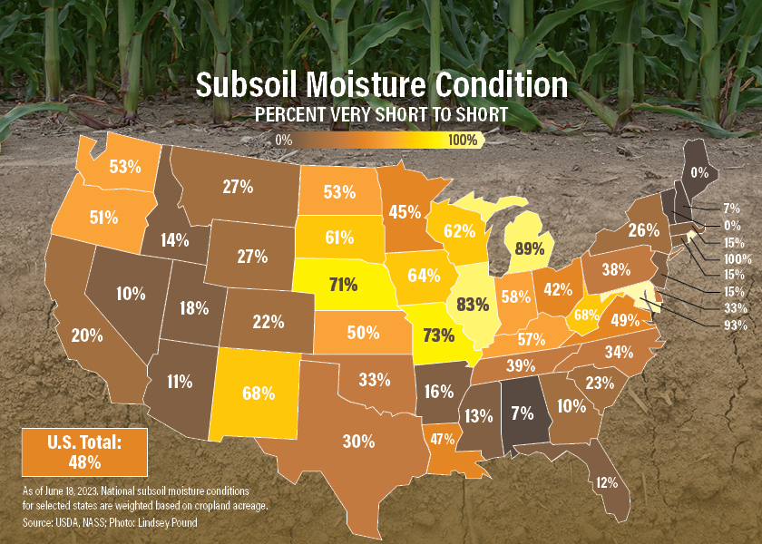 Drought Watch Of U S Corn Crop Now Covered By Drought Agweb